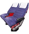 4seat-row Comfy Reclining Seat