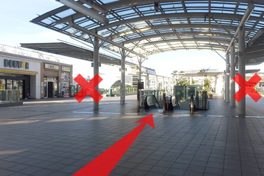 さいたま新都心バスターミナルの行程写真02