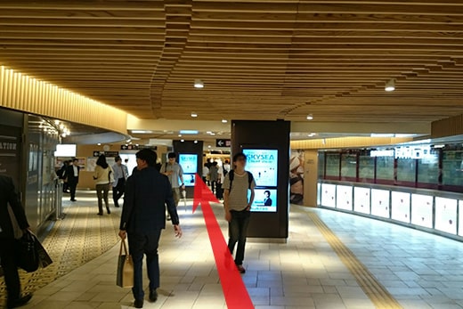 新大阪駅 バスのりば - JR 新大阪駅在来線 東改札口ルート -の行程写真12