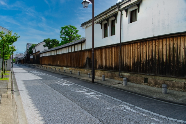 京都・伏見の街並み