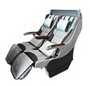 4seat-row Electric Back-Shell Seat