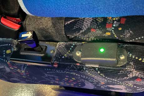 VIPライナー名古屋2便 充電設備について