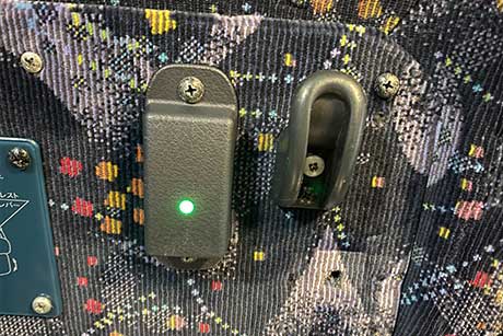 VIPライナー名古屋2便 充電設備について