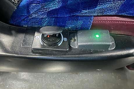 VIPライナー名古屋3便 充電設備について