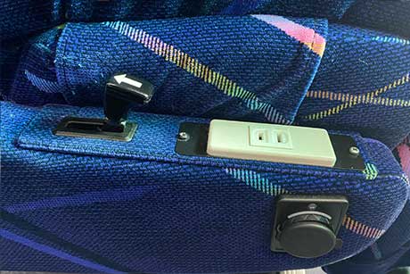 ロイヤルブルー 充電設備について