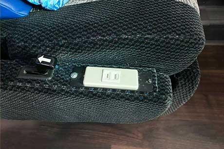 VIPライナー101便 充電設備について