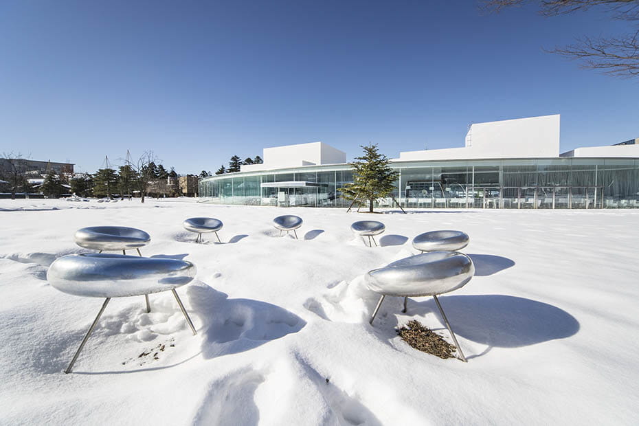 雪の21世紀美術館
