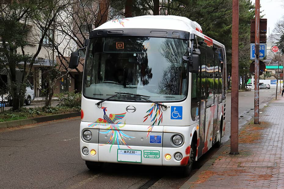 金沢市内コミュニティバス「ふらっとバス」