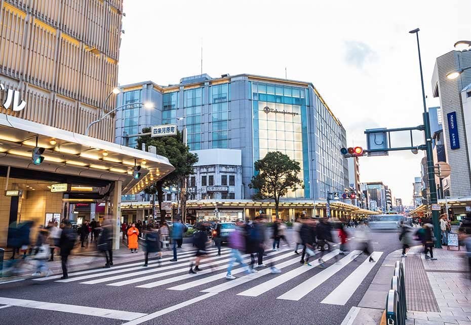 京都・四条河原町