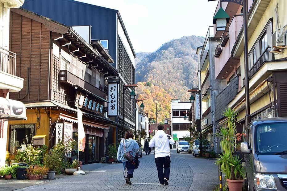宇奈月温泉「おもかげ通り」