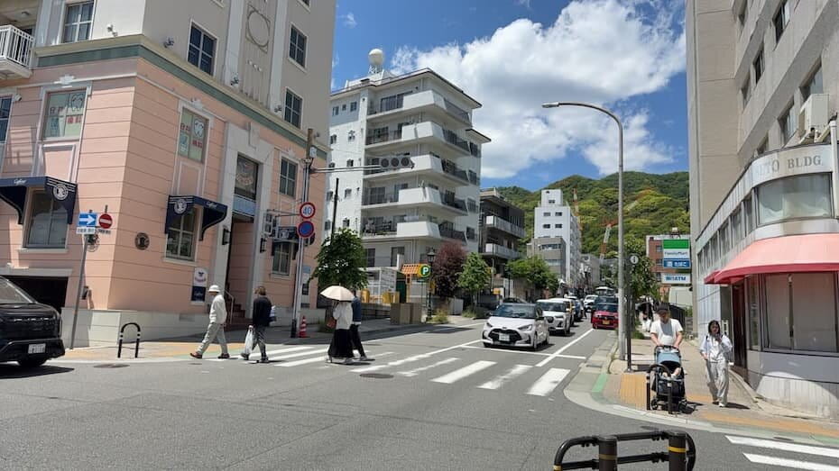 神戸の街並み