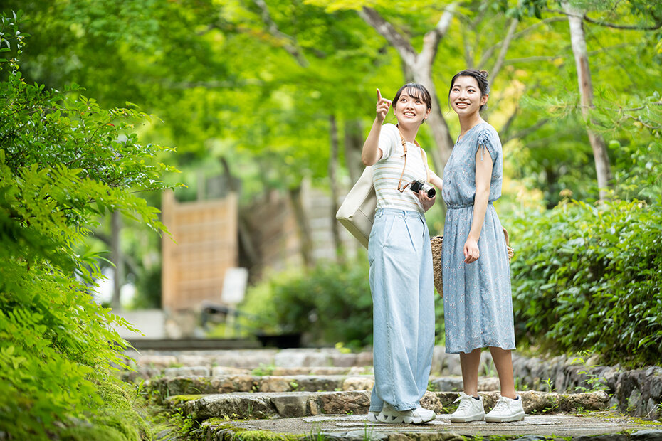 お友達と京都旅行