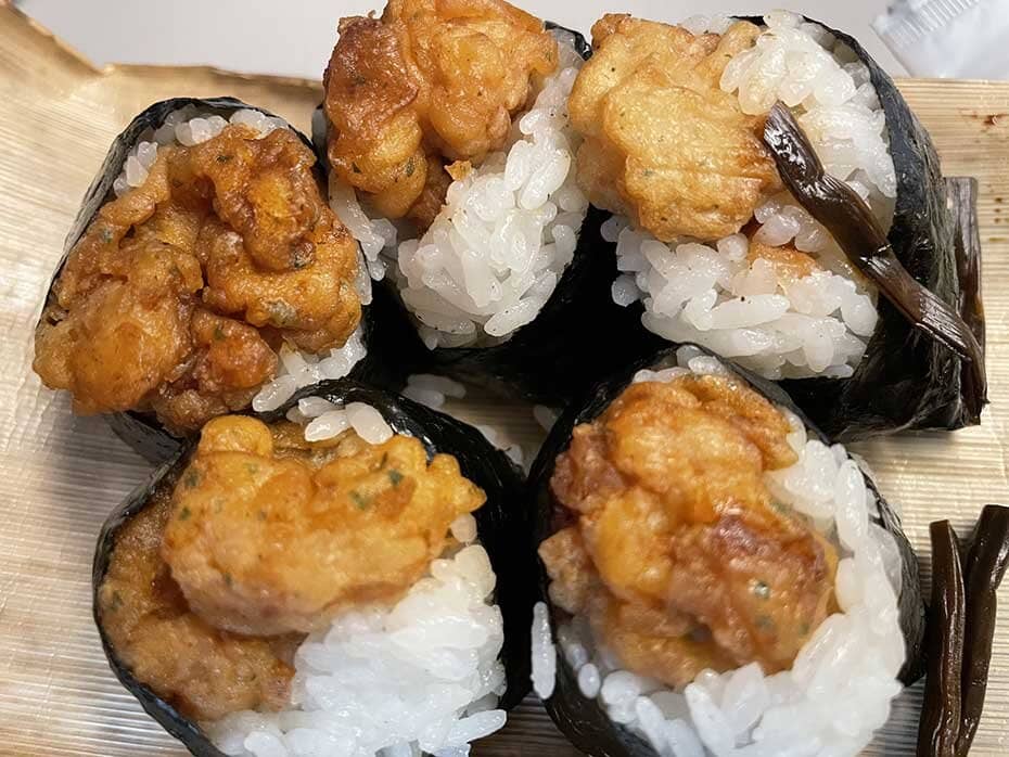 名古屋名物　天むす