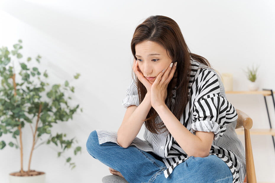 心配する女性