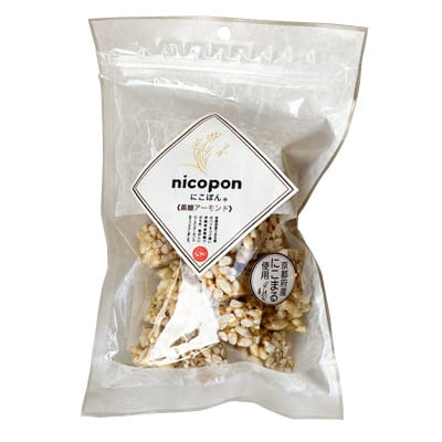 にこぽん 黒糖アーモンド