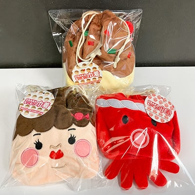 モコモコ巾着（おかん / たこ焼き / たこ）