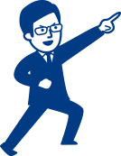 解決する男の人