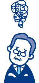 悩む男性