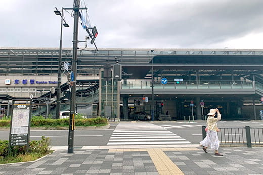 京都VIPラウンジから駅までの行程写真07