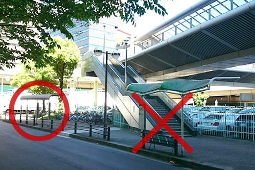 新大阪駅 バスのりば - 御堂筋線 新大阪駅 4番出口ルート -の行程写真05