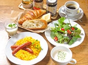 Cafe La Voie selective breakfast plan